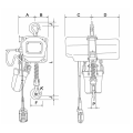 CE Approved 2t Electric Chain Hoist&Electric Hoist&Motorized Hoist